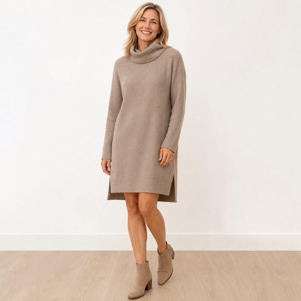 Madewell 100% Merino Wool Sweater Dress women S.